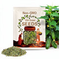Organic Green Finger Cucumber Seeds Beit Alpha Type Persian Gourmet Quality