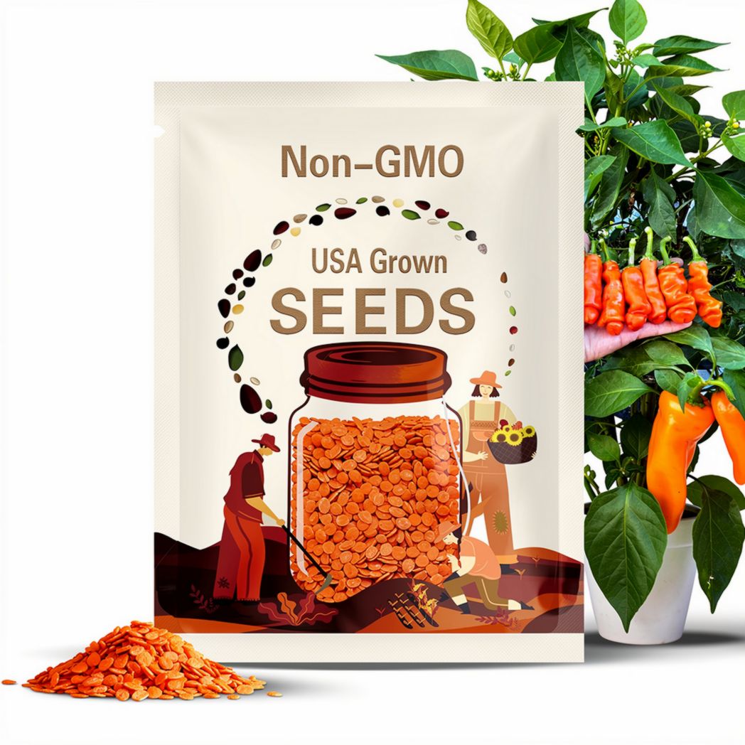 Orange Peter Pepper Seeds