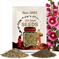 Hollyhock Seeds - Powderpuffs Double Mix - Perennial -Authentic Seeds -Vegetable Seeds-Mix Seeds for Plant-B3G1 #8081