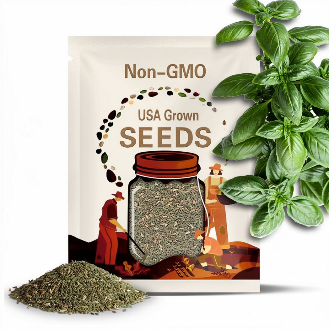 Basil Seeds Cinnamon Herb