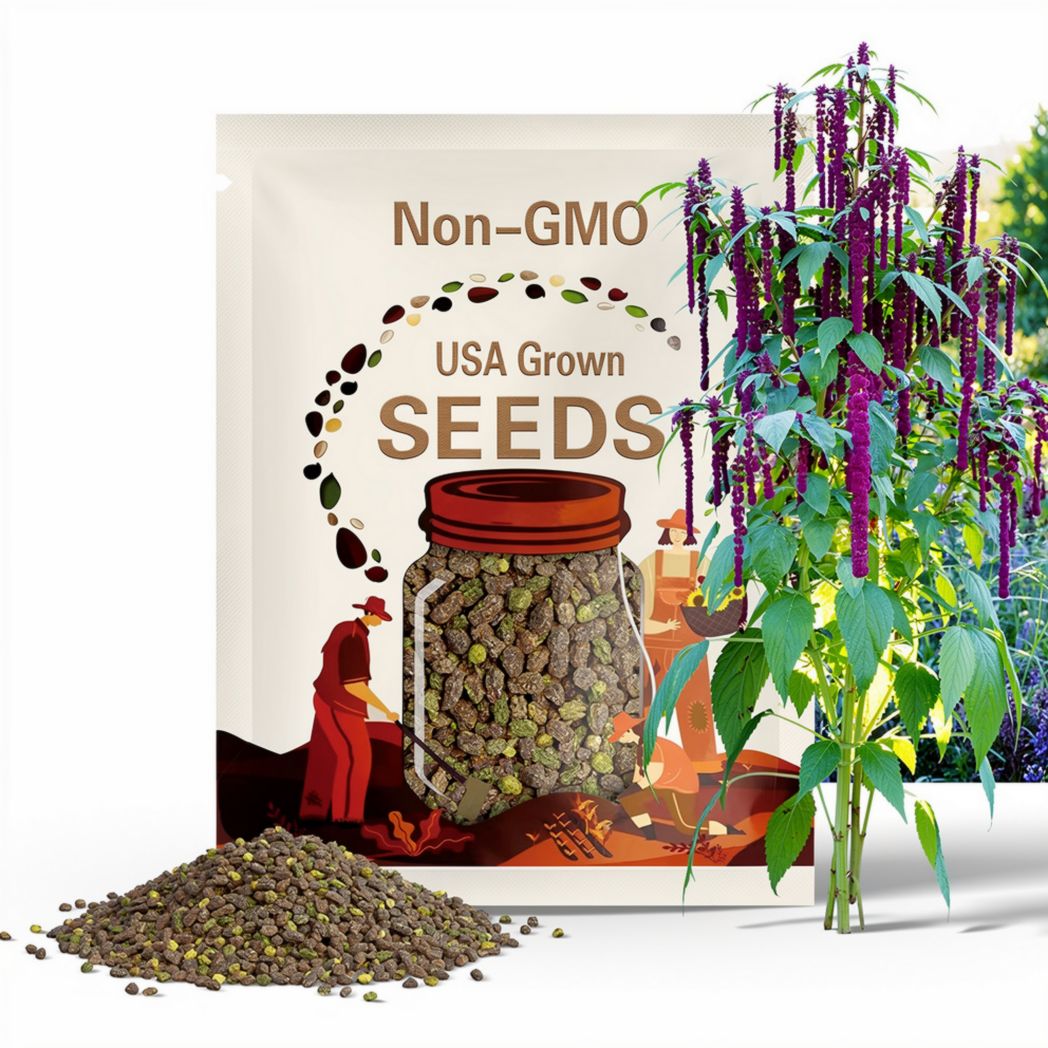 Bulk Dreadlock Amaranth Seeds, Ancient Grain, Hot Climate, Very nutritious grain, Amaranthus caudatus gibbosus AM011C