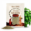 Holy Basil Seeds: 1400+ Non GMO Heirloom Seeds for Planting