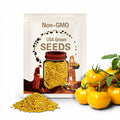 10 Organic Gold Queen tomato seeds - Grown in USA - Beautiful !! Juicy !! Specialty ! 2024 !