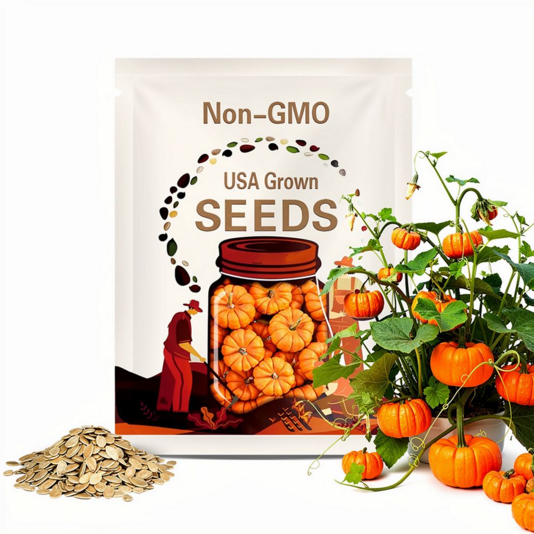 10 Munchkin Pumpkin Seeds. Ships free