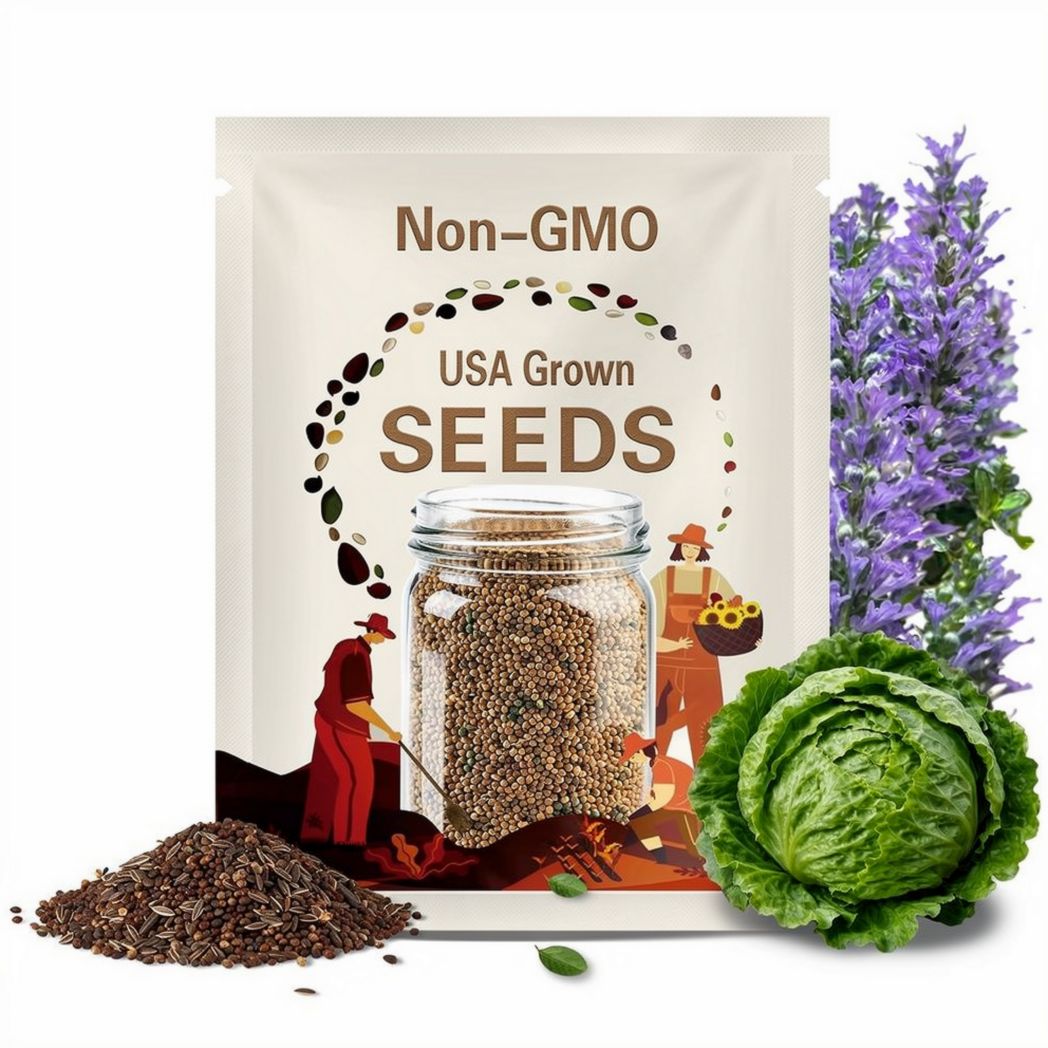 Crisphead Great Lakes Lettuce Seeds, seeds, Non-Gmo, heirloom, organic, easy to grow, vegetable seeds, herb seeds, high yield, USA grown