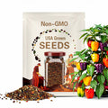 Rainbow Bell Pepper Seeds – Heirloom Sweet Bell Pepper Mix, Open Pollinated, Non-GMO Vegetable | 25 Seeds