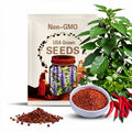 Carolina Cayenne Hot Pepper Seeds: Heirloom Non-GMO Vegetable