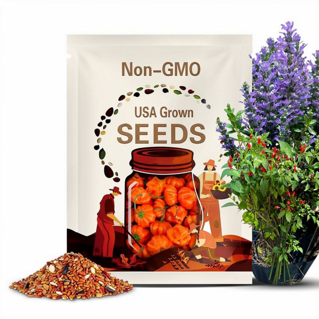 Brazilian Starfish Orange Pepper Seeds